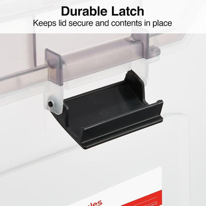 STAPLES File Box File Portable Tote, Letter Size - Image 2