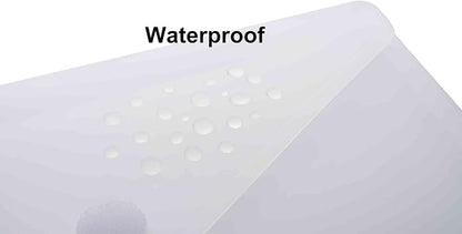 9x7 Clear Plastic Envelopes Hook Loop Closure Receipt Stickers Storage Holder - Image 4
