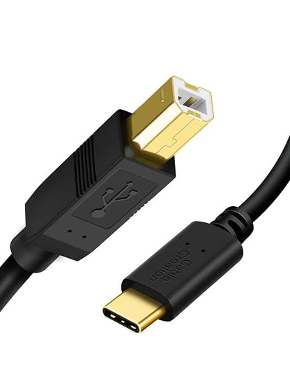 CableCreation USB C to B Printer & Scanner Cable - 10FT by CableCreation