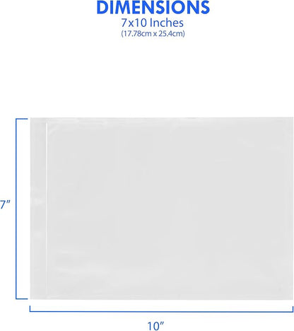 1000 Count 7" x 10" Shipping Label Envelopes, Top Loading - Image 3
