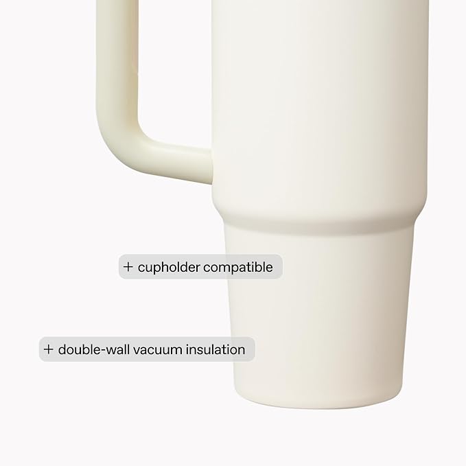 STANLEY Quencher H2.0 Flow State Tumbler, 14 oz, Cobalt | Handle and Straw | 3-Position Lid | Cup Holder Compatible for Travel | Insulated Stainless Steel Cup | BPA-Free - Image 7