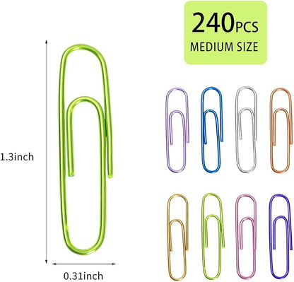 Paper Clips, PaperClips Assorted Colors, Paper Clips - Image 4