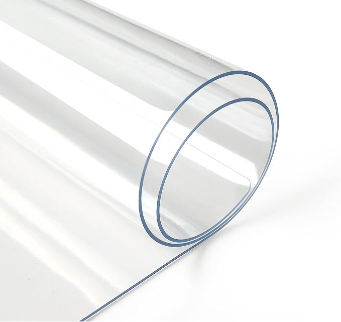 Deep Dream 1.5mm Clear Desk Cover Protector, 22×44 Inch Clear Table Protector by DeepDream