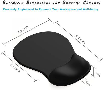 ErgoComfort Gel Wrist Rest Mouse Pad-Ergonomic Office Mousepad - Image 7