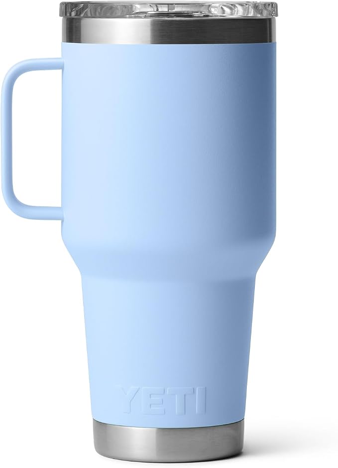 YETI Rambler 30 oz Travel Mug, Stainless Steel, Vacuum Insulated with Stronghold Lid - Image 4