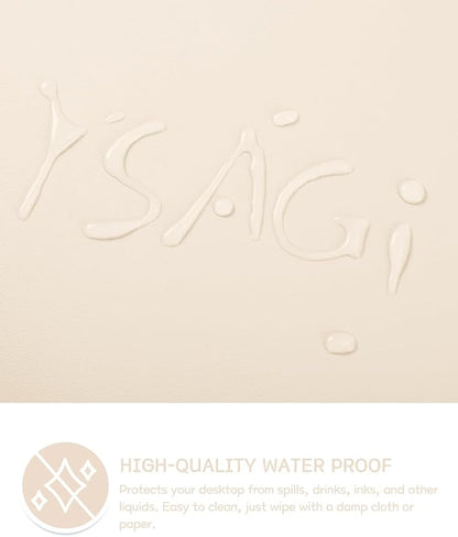 YSAGi Non-Slip Leather Desk Pad, Desk Matt - Image 4
