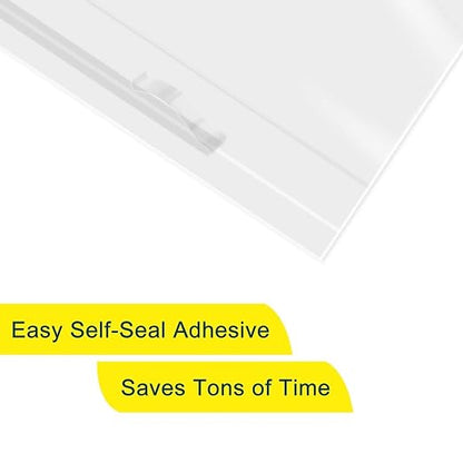 iMailer - 100 Count - 18" x 24" Clear Plastic Poly Bags - Image 4