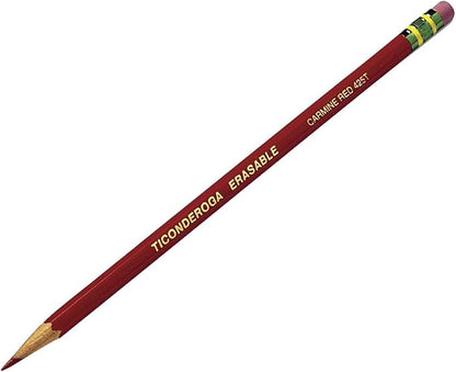 Ticonderoga Erasable Checking Wood-Cased Pencils, Pre-Sharpened - Image 4
