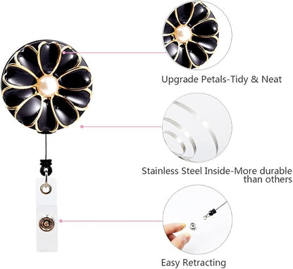 Retractable Badge Holder, ID Badge Reel - Image 5