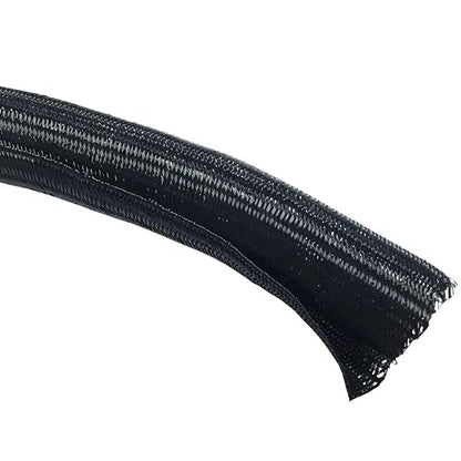 Electriduct 1.5" Hook Self Closing Sleeve Braid Wrap Around Sleeving Flame by Electriduct