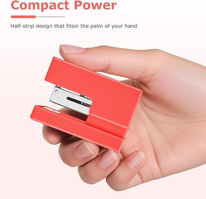 Mini Stapler - Small Cute Desk Staplers - 25 Sheet Capacity - Image 3