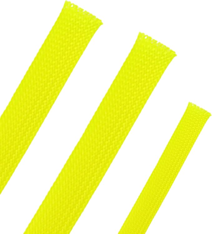 25ft PET Expandable Braided Cable Sleeve 1/2inch Pet Braided Cable Sleeve by PursuingaBetterLife