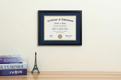 ELSKER&HOME 8.5x11 Certificate Frame Black - Image 6