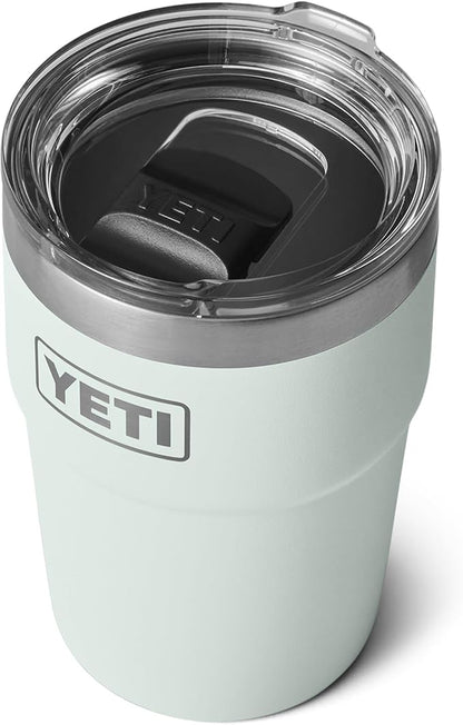 YETI Rambler 16 oz Stackable Tumbler, Vacuum Insulated, Stainless Steel with MagSlider Lid | Stackable, Vacuum Insulated, MagSlider Lid, Stackable, Vacuum Insulated, MagSlider Lid - Image 3