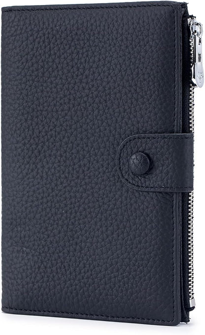 Genuine Leather RFID Blocking Passport Holder Wallet by Unknown