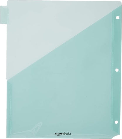 Amazon Basics Tab Dividers for 3 Ring Binder, Two Pocket, Letter Size, - Image 4