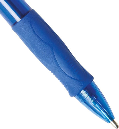 BIC Glide Bold Retractable Ball Pen, Bold Point, Rubber Grip - Image 3