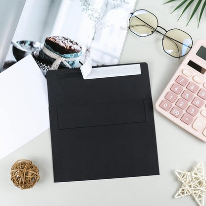100 Packs Black 5x7 Envelopes, A7 Envelopes - Image 5