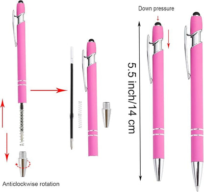 PASISIBICK 12 Pieces Pink Ballpoint Pen - Image 4