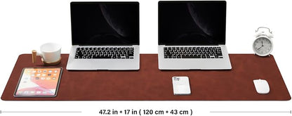 Distressed Leather Desk Mat - Image 2
