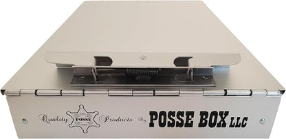 Posse Box - Bottom-Opening Dual Compartment Clipboard PB-37C · Anodized - Image 8