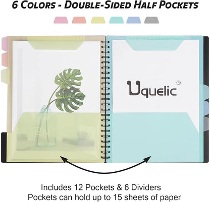 Uquelic Clipboard with Folder Organizer, 12 Pockets Project Organizer - Image 8