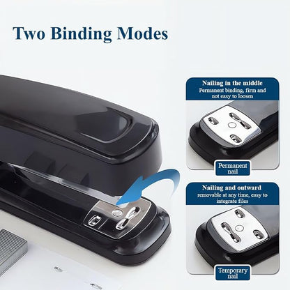 M&G Desktop Stapler with 25 Sheet Capacity, Two Binding Modes, Basic Stapler - Image 5