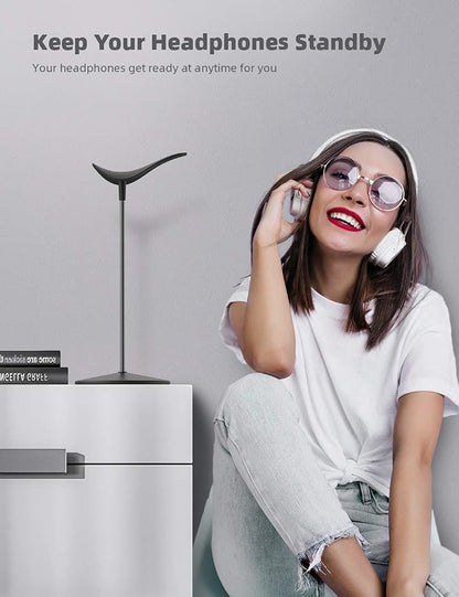 Lamicall Headphone Stand, Desktop Headset Holder - Image 5