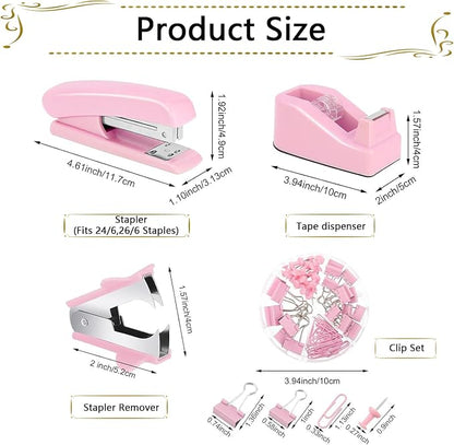 Office Supplies, Stapler and Tape Dispenser Set - Image 5