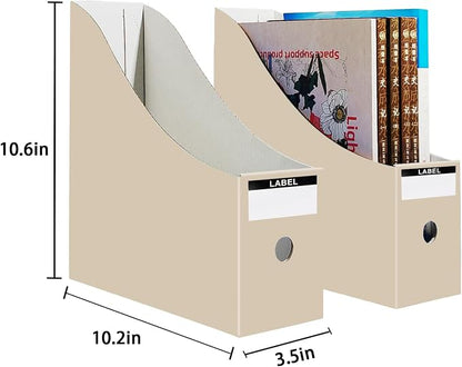 Limitliho 6 Pack Cardboard Magazine Holder - Image 3