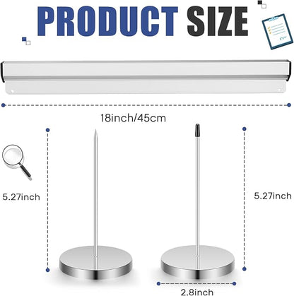 Henoyso 18 Inch Aluminum Slide Check Rack - Image 3