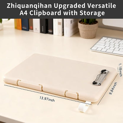Letter Size Clipboard with Storage, Plastic Clipboard with Side Opening - Image 8