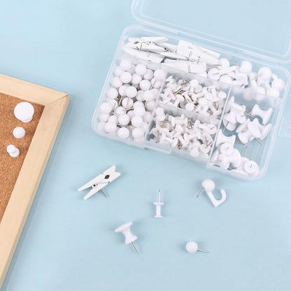 Push Pins Set, 5 Types Pushpins Thumbtacks - Image 3