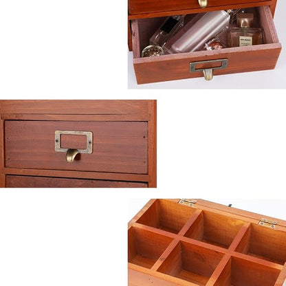 Wooden Storage Box Desk Organizer - Image 6