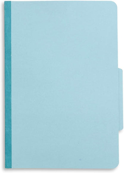 10 Blue Legal Size Classification Folders - Image 3