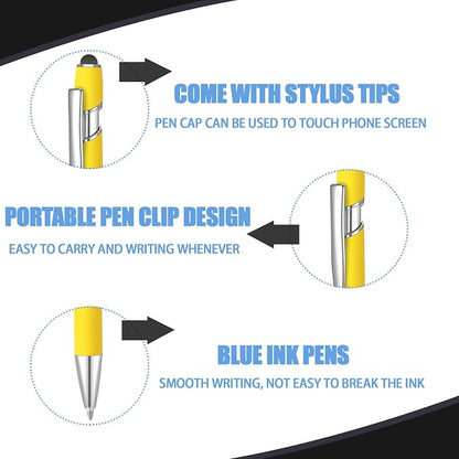 6 Pcs Blue Ink Ballpoint Pen - Image 4