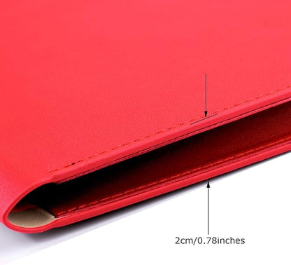 PU Leather A4 File Folder Document Holder Waterproof Portfolio Envelope Folder - Image 4