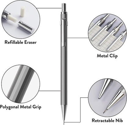 Four Candies 4PCS Metal Mechanical Pencil Set - Image 7