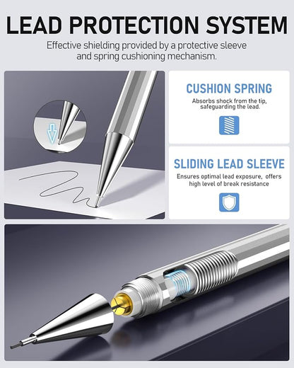 Four Candies 4PCS Metal Mechanical Pencil Set - Image 3