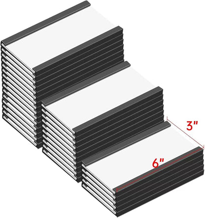 Magentic Label Holders 3x6 Inch, Magnetic Labels - Image 2