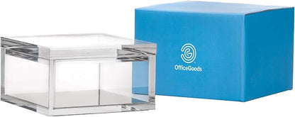 OfficeGoods Acrylic Desk Organizer w/Silver Base – Functional & Elegant Odds & - Image 7