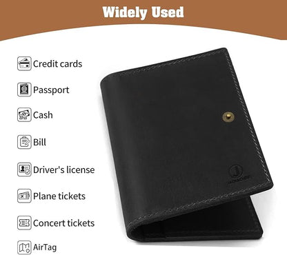 Jack&Chris Genuine Leather Passport Holder - Image 5