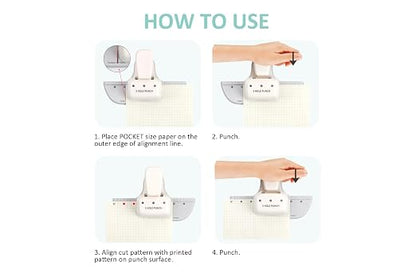 Bira Craft 3 Hole Punch, 4 Sheet Capacity, Mini/Pocket, Performance Guaranteed - Image 6