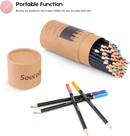 Soucolor 72 Colored Pencils Set - Image 6