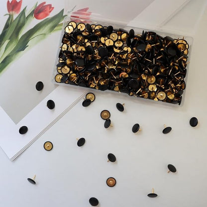 300 PCS Thumb, Tacks Plastic Round Head Thumbtack, Plastic Roundness Push Pins - Image 7