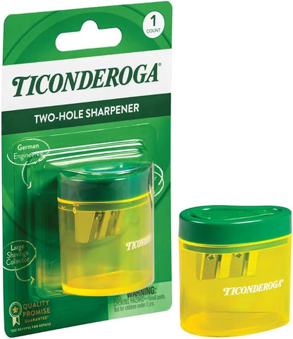 Ticonderoga Two-Hole Manual Pencil Sharpener - Image 4