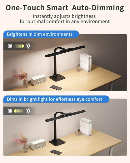 Architect Desk Lamp for Home Office, Bright Gooseneck Light - Image 3