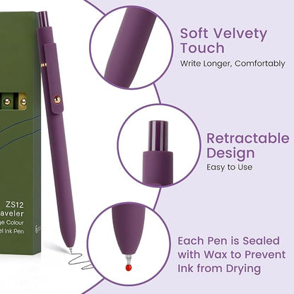 FIOVER Gel Pens, Smooth Writing Pens - Image 3