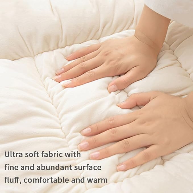 Desk Chair Cushion with Removable Cover, Soft Seat with Back Support - Image 4