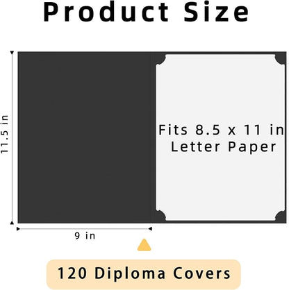 HAUTOCO 120 Pcs Certificate Holders, Graduation - Image 2